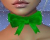 [K] Green Xmas Bow
