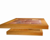wood block table