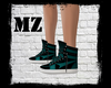 MZ Teal Sneakers