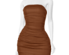 Leah Ruched Brown