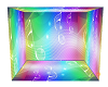 Rainbow Music Background