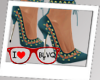MESHED UP TEAL SHOES