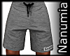 grey shaka shorts