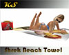 KS - Shrek beach Towel