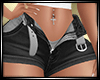 LS~BLK/GRY OPEN SHORTS