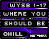 WYSB Where You Should Be