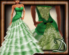 [D] Lacey Gown, green