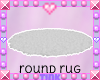 White | Round Rug