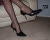 Fishnet and heels
