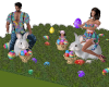 Easter egg hunt poses 3
