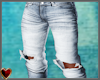 Lite Blueish Ripped Jean