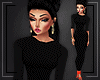 Slim Black Maxi