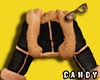 !C Leather/ Boa Jacket