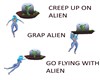 FLYING WITH THE ALIEN