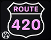 Animated Neon ROUTE 420