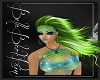 Green Mermaid Hair