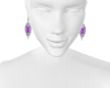Z| Mou Purple Earrings