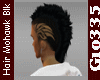 [Gio]HAIR MOHAWK BLACK