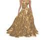 Christmas Gold Gown