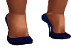 NV-Navy Glitter Heels