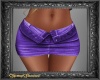 Open Purple Mini Skirt