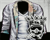 [EK] White LV Jacket