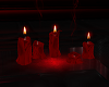 Gothic Home Red Candle