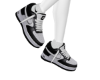 XD. SHOES NK WHITE BLACK