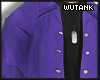 Purple Retro Tucked Coat