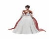 dress blanc et red