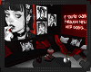 Dark Goth Girl Room