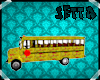 Hippy Floral School Bus