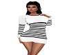 RLL white sweater dress
