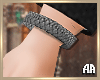 Leather Bracelet Gery L
