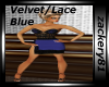 Sexy Fit Club Dress Blue