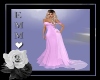 !E! Violets Evening Gown