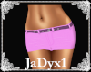 Pink Slim Shorts