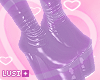 e Linda Boots Lilac