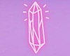 Pink Neon Crystal