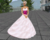 Pink/White Wedding dress