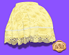 🍰 Lace Skirt Yellow