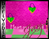 !Heart on the wall