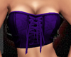 {A}Corsetted Top Purple