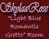 Lt. Blue Romantic Grotto