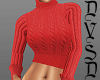 Red Turtleneck Sweater