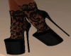 Platform Black Lace