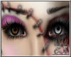 Creepy Emily 2 Tone Eyes