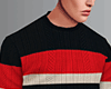 Black/R/C .Sweater