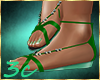 [3c] Green Sandals
