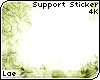 4k support sticker